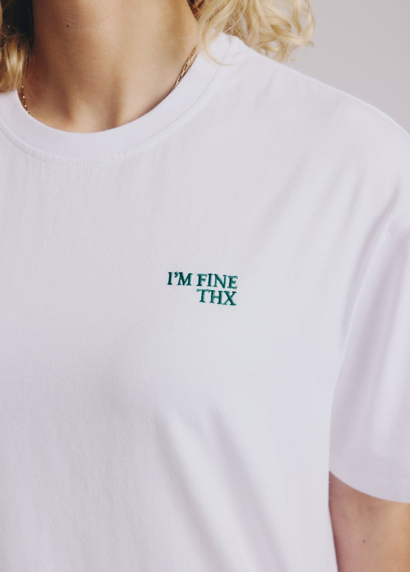 I'M FINE THX T-Shirt T-Shirt - NBDC
