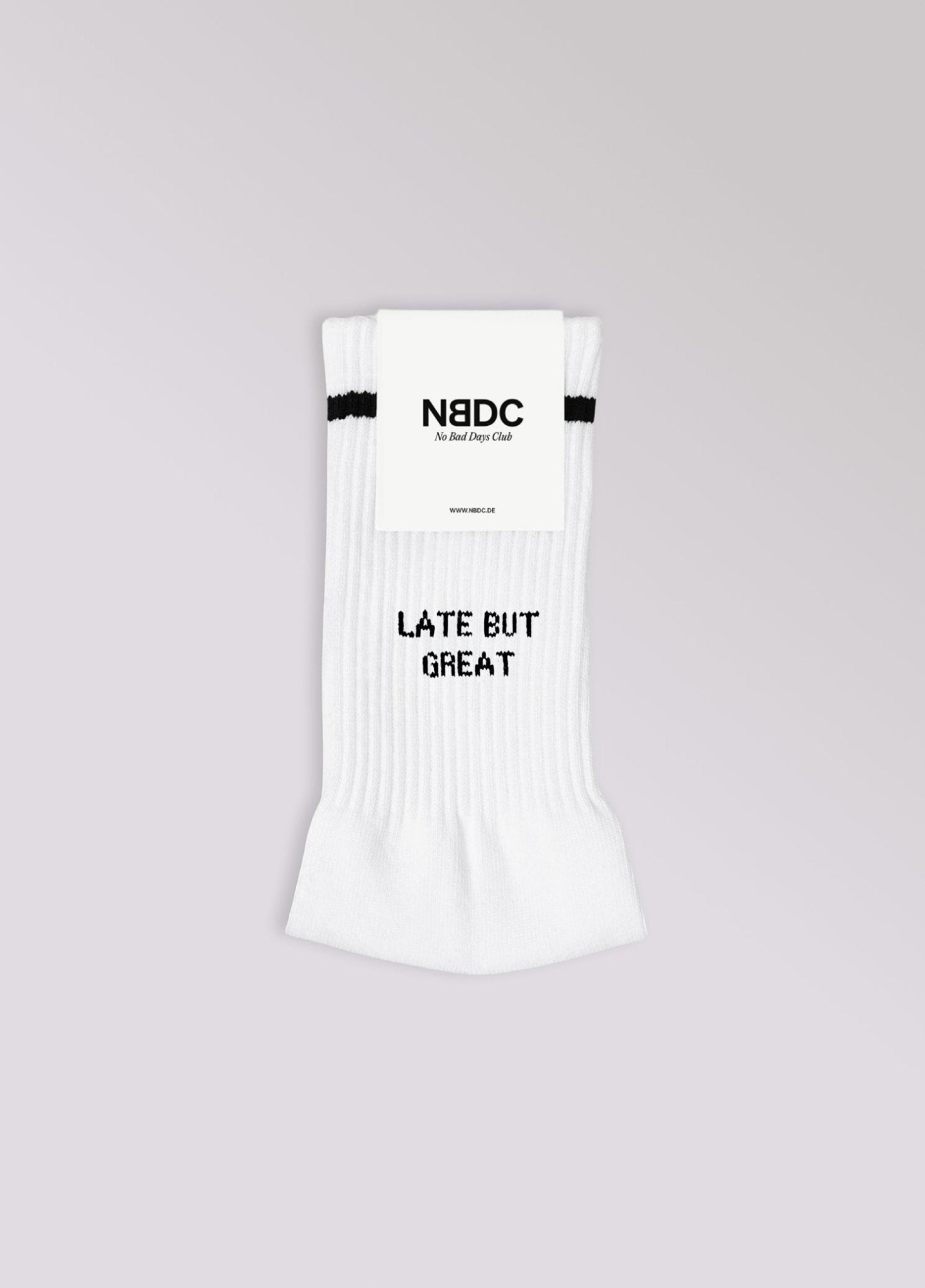 LATE BUT GREAT Socken - NBDC