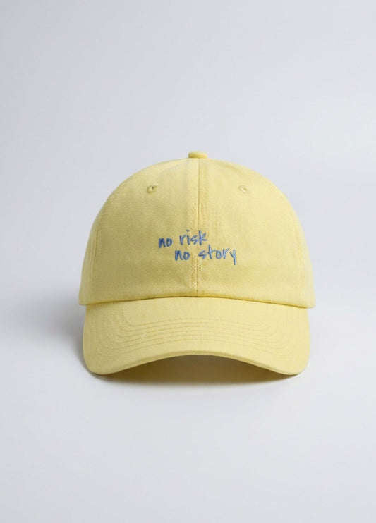NO RISK NO STORY CAP