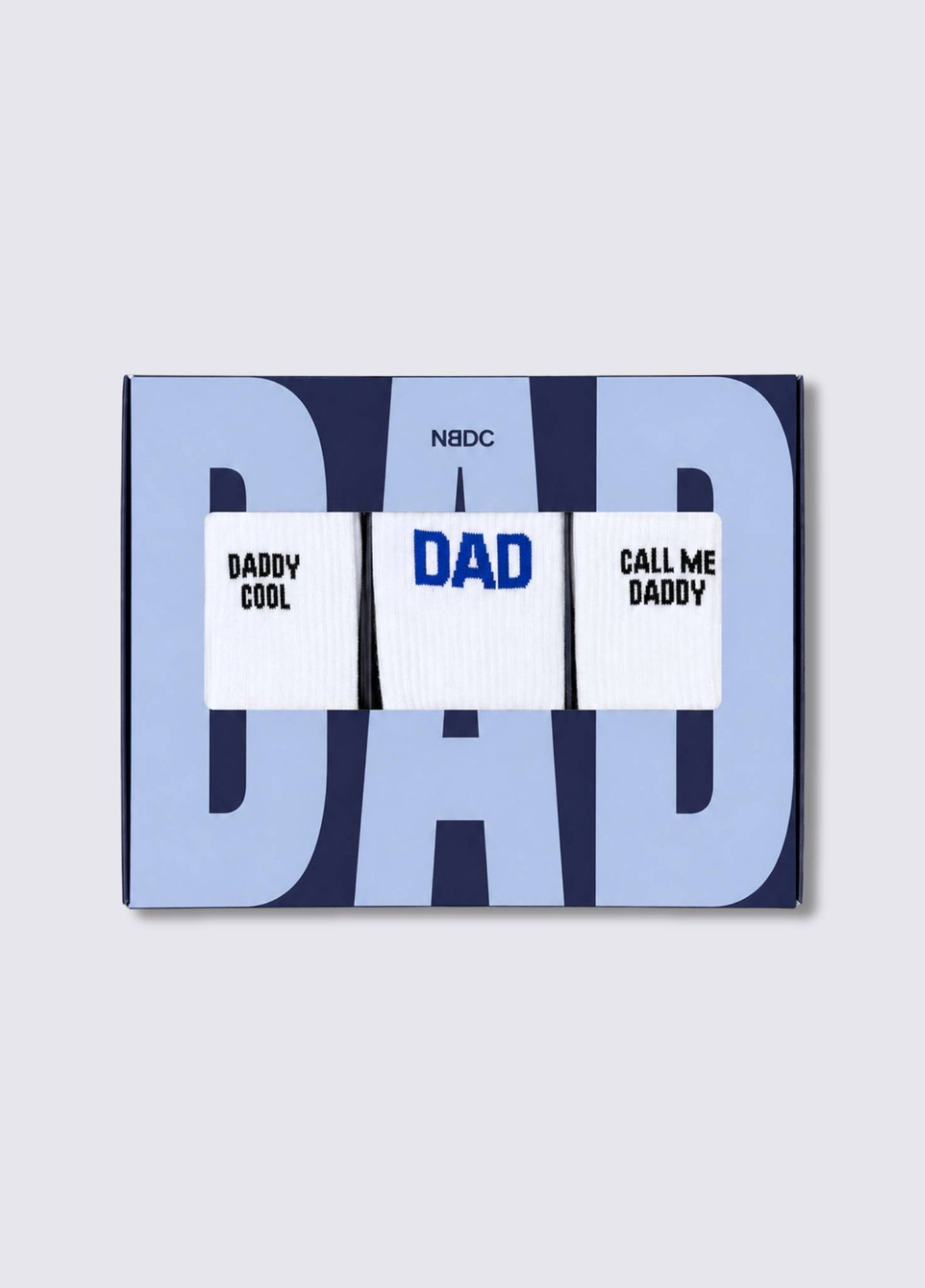 3-PACK – DADDY COOL Retro, DAD Blau, CALL ME DADDY Retro