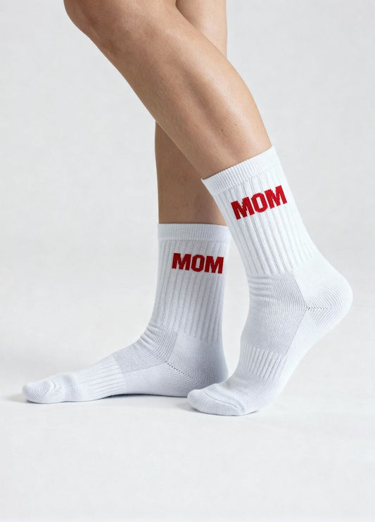 MOM SOCKEN | ROT