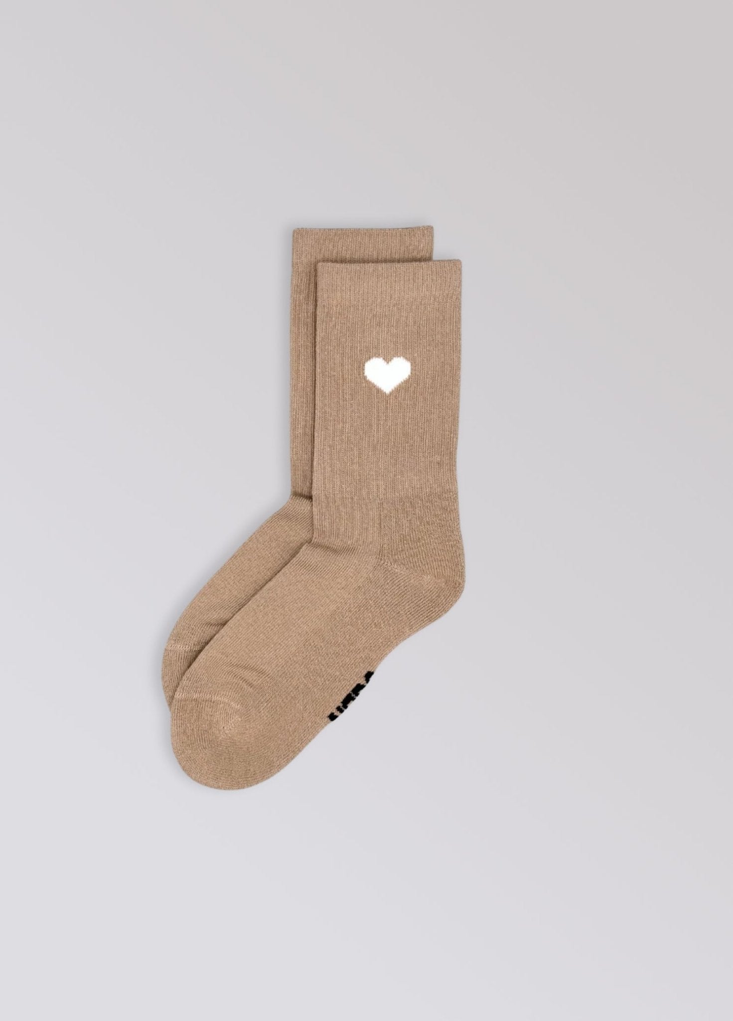 Herz Beige (Kids) Socken - NBDC