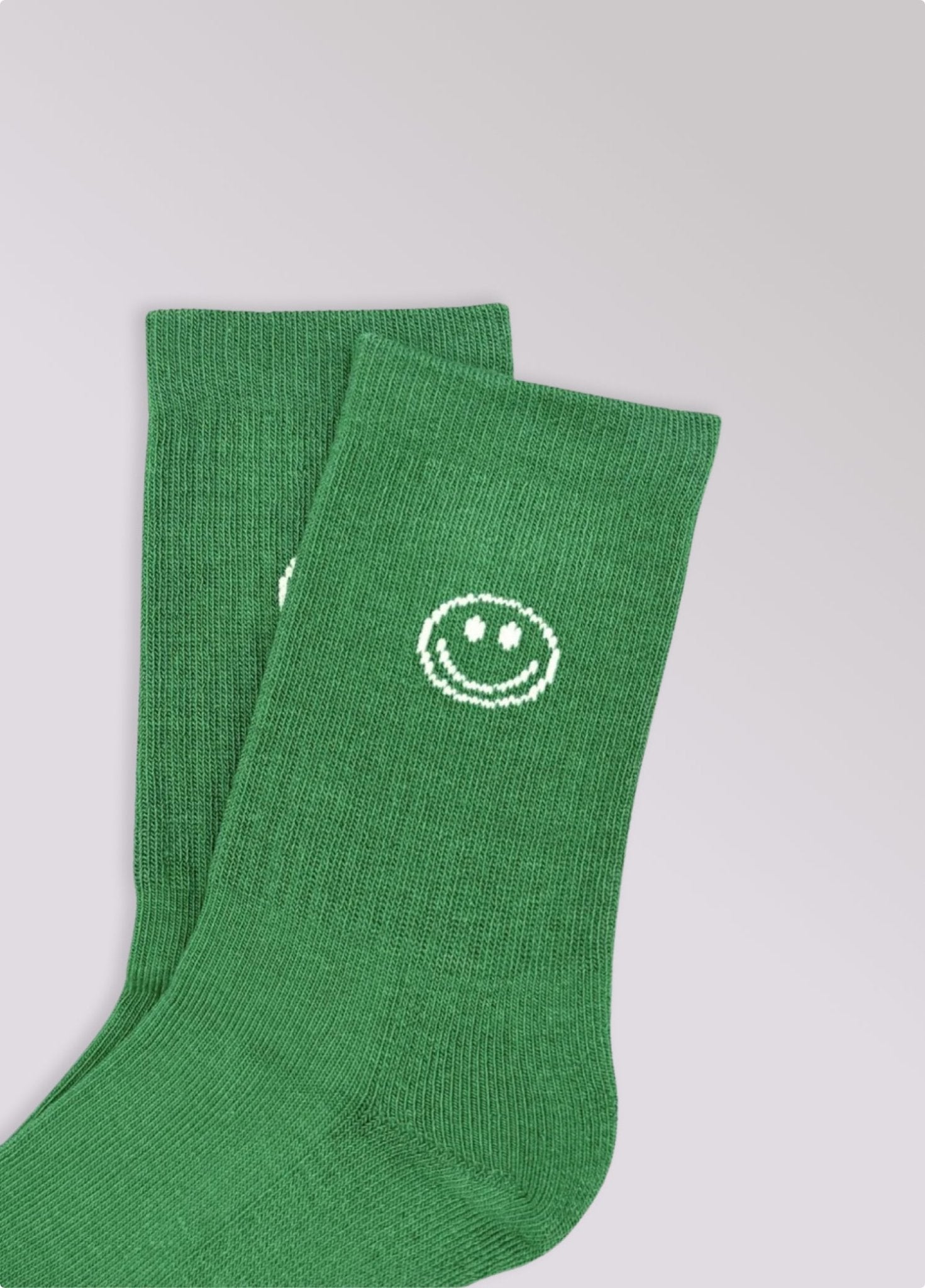 Smiley Grün (Kids) Socken - NBDC